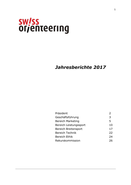 Jahresberichte 2017