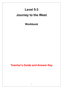 Level 5-3 Journey to the West