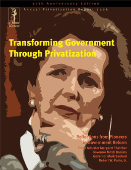 Transforming Government Through Privatization