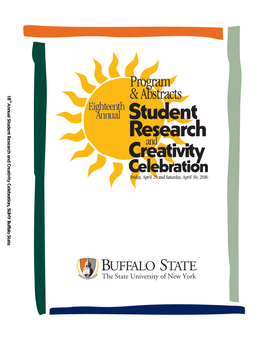 18Th Annual Student Research and Creativity Celebration at Buffalo State College