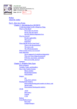 Java Secrets.Pdf
