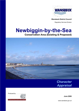 Newbiggin-By-The-Sea Character Appraisal