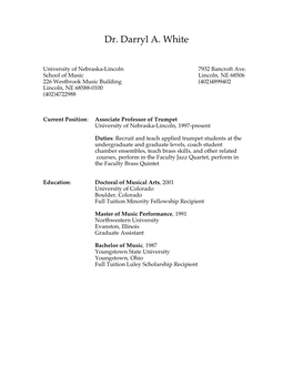 Darryl White CV.Pdf