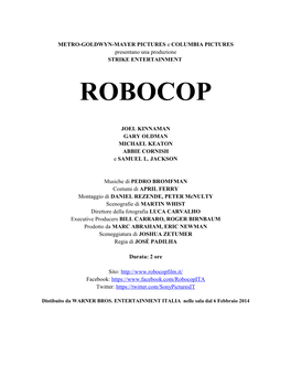 Robocop – Pb ITA