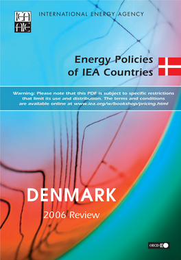 DENMARK 2006 Review INTERNATIONAL ENERGY AGENCY