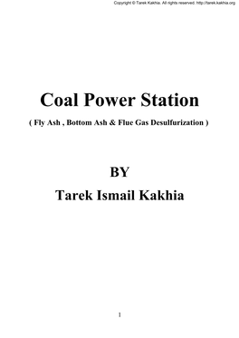 Coal Power Station