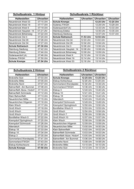 Fahrplan Ab Sommer 2015