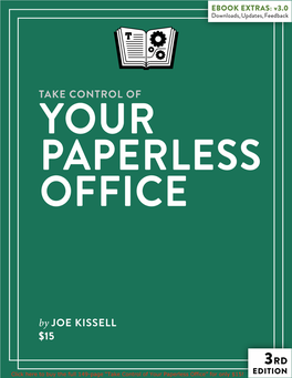 Take Control of Your Paperless Office (3.0) SAMPLE