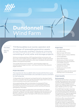 Dundonnell Wind Farm