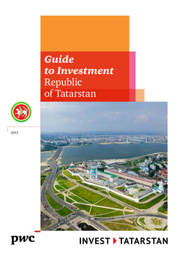 Guide to Investment Republic of Tatarstan