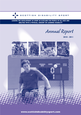 SDS Annual Report 2010-2011