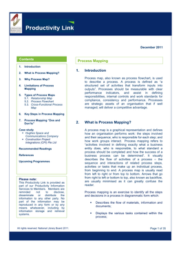 Process Mapping