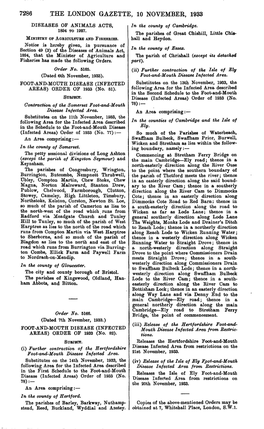7286 the London Gazette, 10 November, 1933