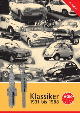 NGK Klassiker Katalog 2008