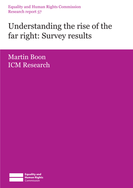 Understanding the Rise of the Far Right: Survey Results