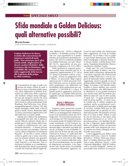 Sfida Mondiale a Golden Delicious: Quali Alternative Possibili?