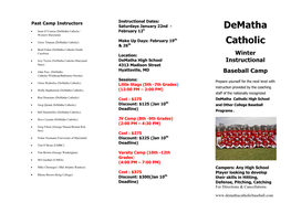 Dematha Catholic