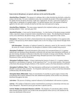 Toxicological Profile for Radon