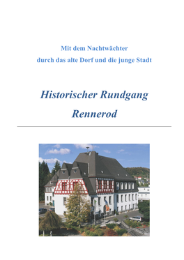 Historischer Rundgang Rennerod