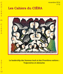 Les Cahiers Du CIÉRA