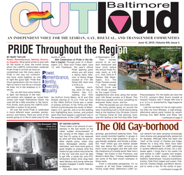 PRIDE Throughout the Region Credit: Bob Ford by Mary Taylor Month of June