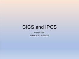 CICS and IPCS