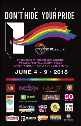 2018 Brooklyn Pride Guide