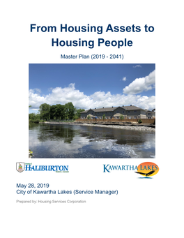 From Housing Assets to Housing People