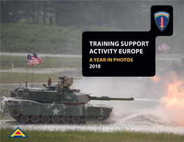 Training Support Activity Europe a Year in Photos 2018 U.S