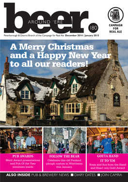 A Merry Christmas and a Happy New Year to All Our Readers!