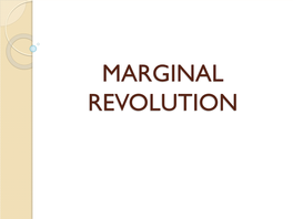 Marginal Revolution