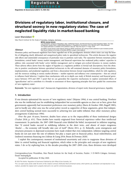 The Case of Neglected Liquidity Risks in Market-Based Banking