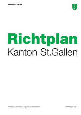 Richtplan Kanton St.Gallen