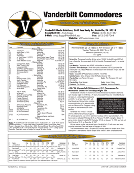 Vanderbilt Commodores