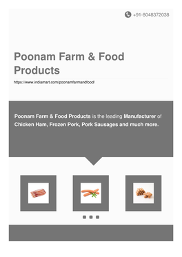 Poonam Farm & Food Products