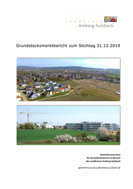 Grundstücksmarktbericht Zum Stichtag 31.12.2019