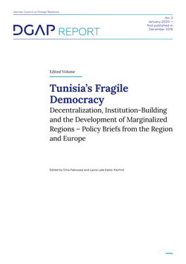 Tunisia Fragil Democracy