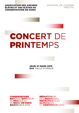 Concert De Printemps