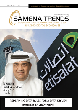 Samena Trends Exclusively for Samena Telecommunications Council's Members Building Digital Economies