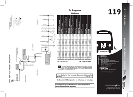 119 Bus Route