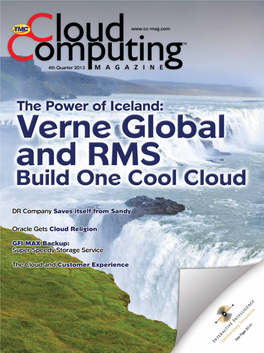 Private Cloud 38 Silver Lining Simplifying Cloud Delivery by Erik Linask, Group Editorial Director, TMC 18 Cloud Security What You Should Know About Iaas Security