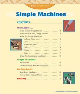 Deltasci Gr5-6 Simple Machines