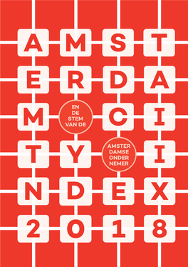 Amsterdam City Index 2018