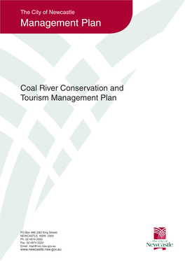 Coal River Conservation and Tourism Management Plan