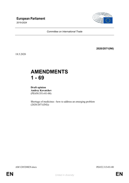 En En Amendments 1