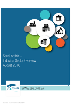 Saudi Arabia – Industrial Sector Overview August 2016