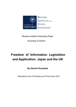 Japan and the UK