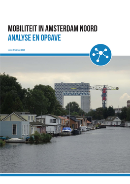 Mobiliteit in Amsterdam Noord Analyse En Opgave