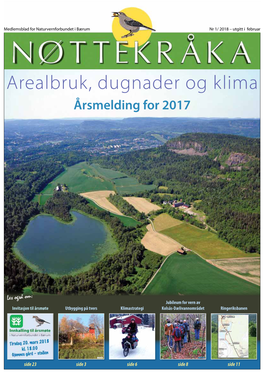 Arealbruk, Dugnader Og Klima Årsmelding for 2017