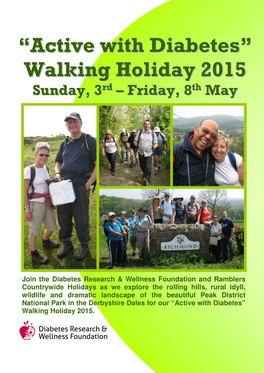 Walking Holiday 2015